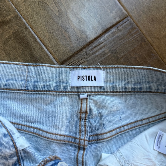 Never Worn! Pistola Charlie High Rise Straight Leg Jean Sz 26 - Picture 6 of 7